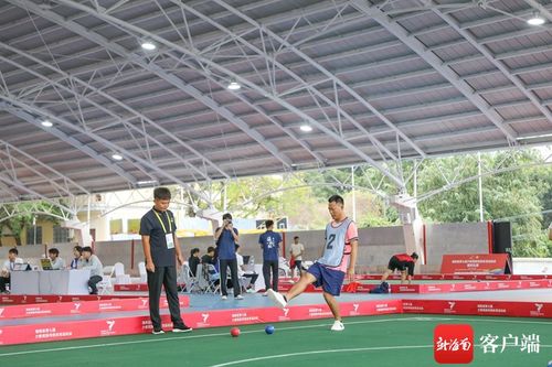 小蹴球展現(xiàn)大智慧——海南省七屆民族運動會蹴球項目精彩紛呈